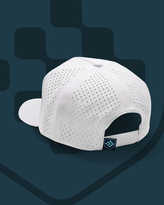 Cascade CBX Logo Snapback Hat - White